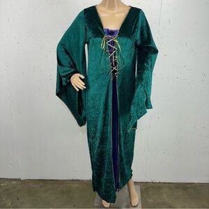Fun World Women’s size 2-8 Lady Juliet Forest Green & Purple Halloween Costume